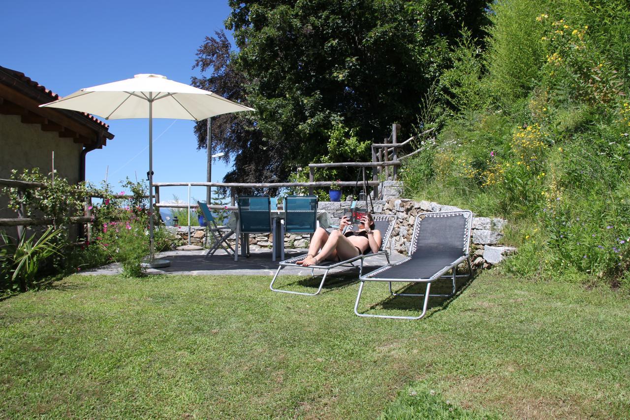 Casa Al Sasso Villa Bedigliora Exterior foto